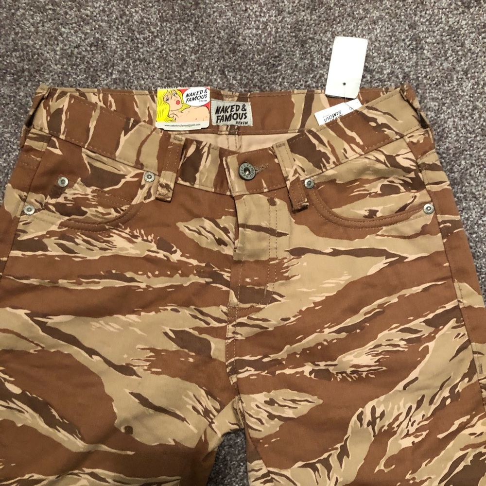 Brand new naked & famous skinny jeans size 30 28”